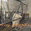 Изготовление усиленных металлических лесов